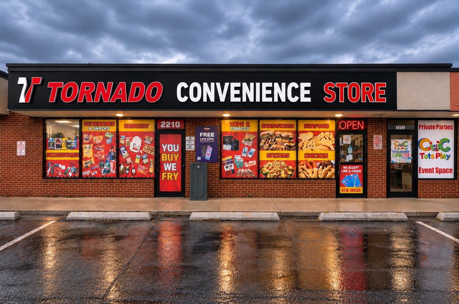 Tornado Burnham - Convenience Store