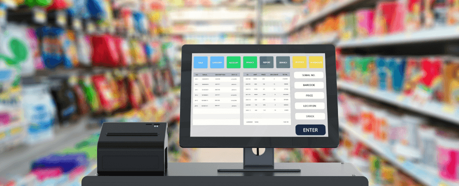 Tornado convenience store interior