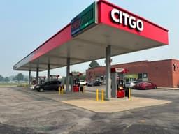 Tornado South Holland - Citgo Gas Station